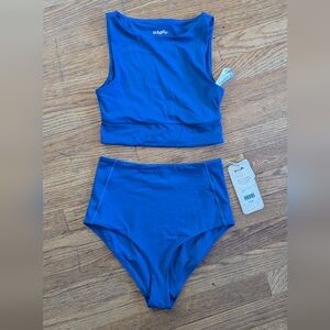 Blue Women's Bikini Set